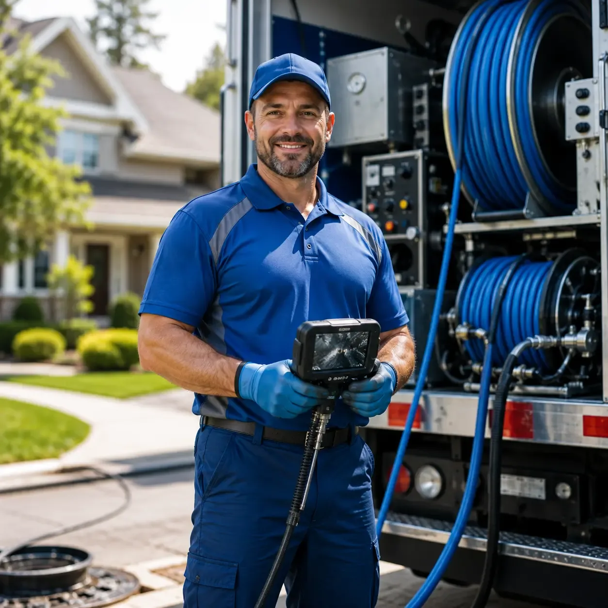 Local outdoor drain cleaning specialists in Cottage Hills, IL